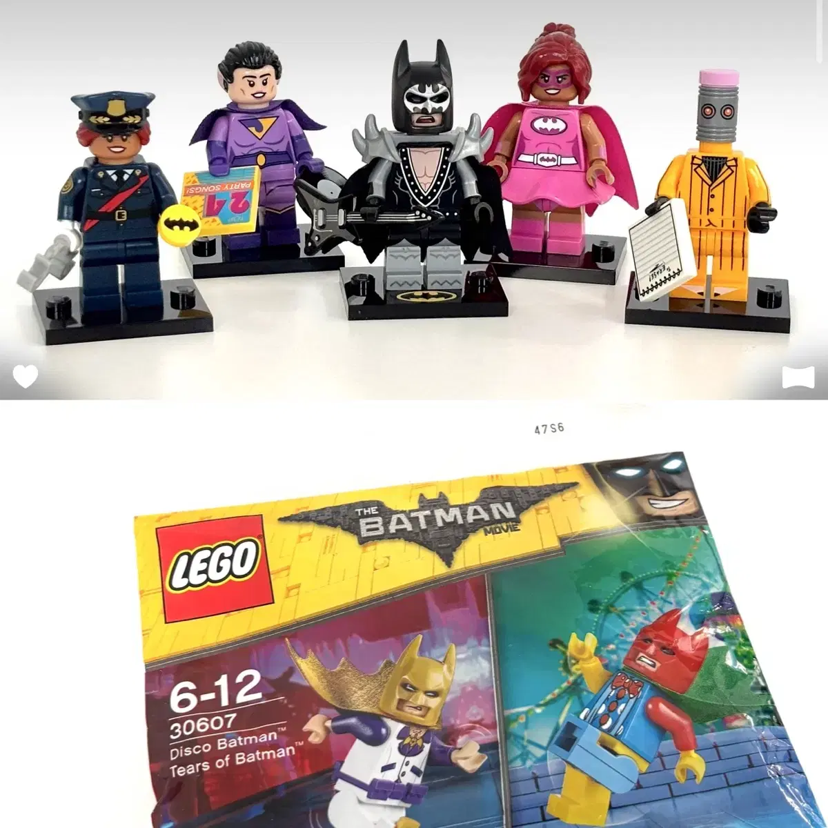 LEGO 30607 디스코 배트맨, 배트맨의 눈물 + 미피5개